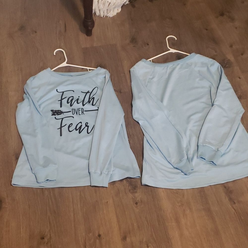 Fsith over fear sweatshirt